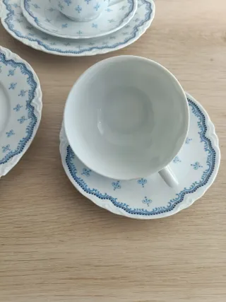 Set da Tè e Piatti da Dessert - Porcellana Bavaria