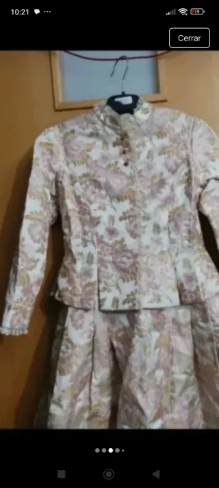 Traje Regional Fallera Huertana Baturra