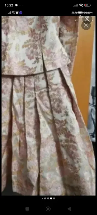 Traje Regional Fallera Huertana Baturra