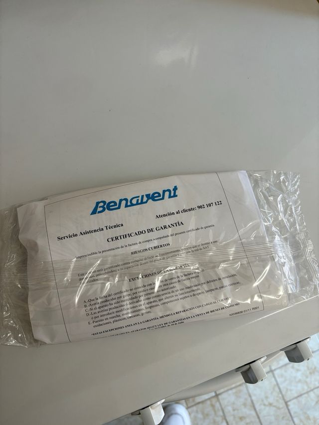 Cocina Benavent BE50W NG Horno Gas Nueva