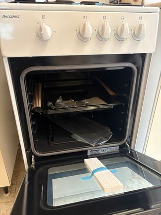 Cocina Benavent BE50W NG Horno Gas Nueva