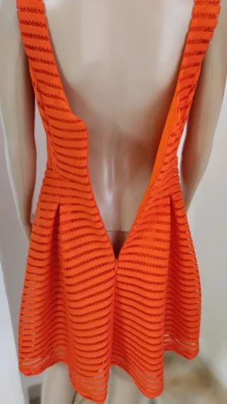 Abito donna colore corallo