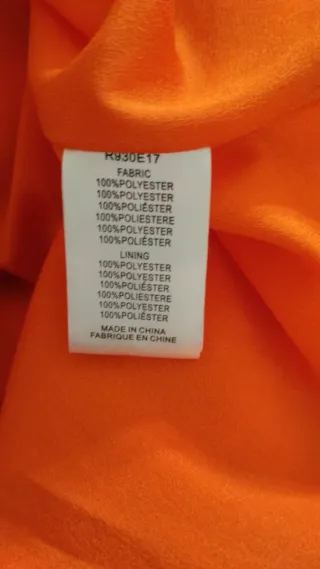 Abito donna colore corallo