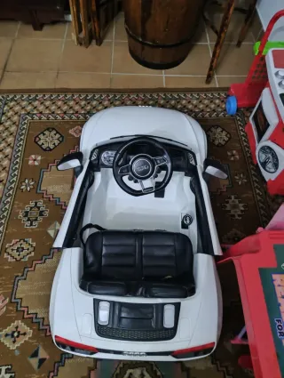 Coche Audi R8 Eléctrico Niños Batería