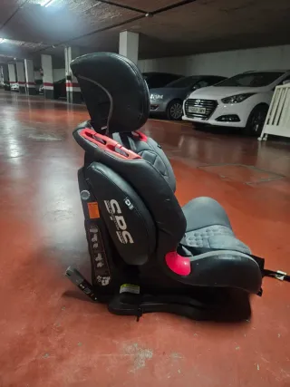Silla de coche Isofix gris