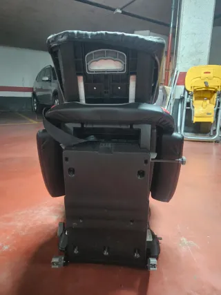 Silla de coche Isofix gris