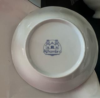 Vajilla Alhambra 42 piezas vintage