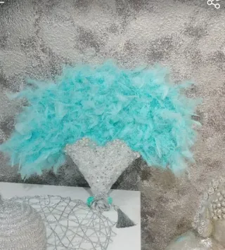 Abanico de plumas para eventos !!