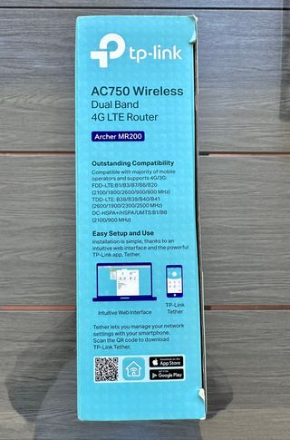 Router 4G LTE TP-Link Archer MR200 AC750