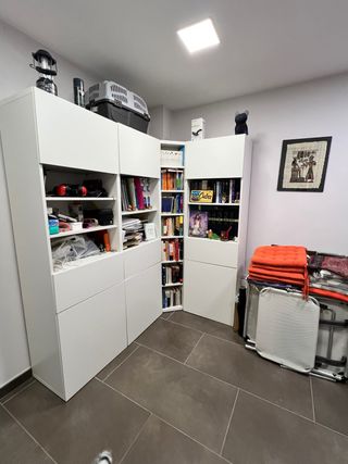 Conjunto de Estantería IKEA BESTÅ Blanca
