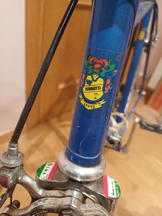 Bicicleta Clásica Azul