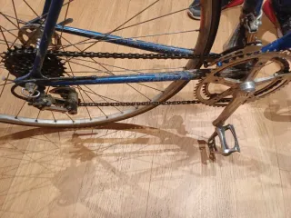 Bicicleta Clásica Azul