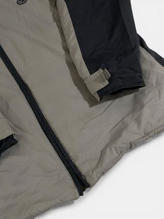 Chaqueta Nike Vintage 90s Puffer Gris Blanca