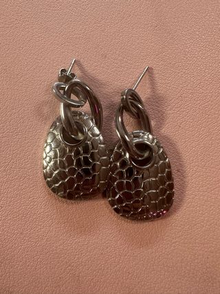 Pendientes Lotus Acero