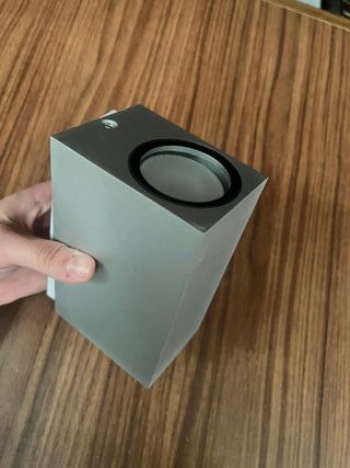 Apliques de pared plateados