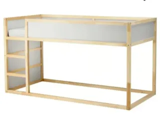 Cama alta Kura IKEA
