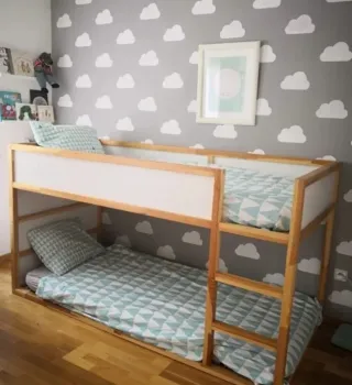 Cama alta Kura IKEA
