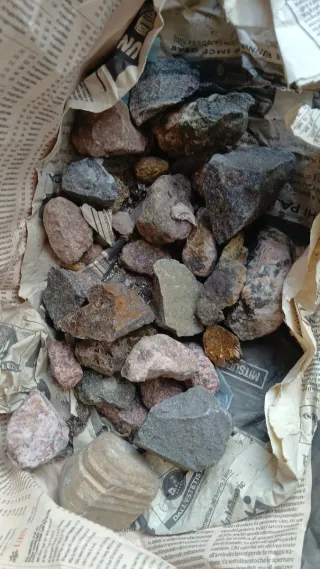 Lotto minerali e rocce. Mineralogia