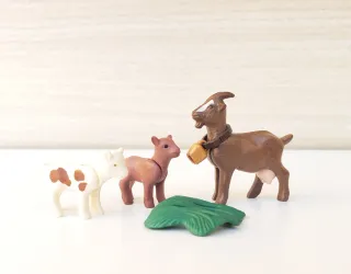 Cabra y crías di Playmobil
