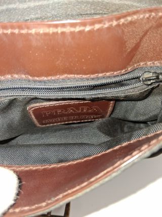 Prada riñonera cinturon piel nylon