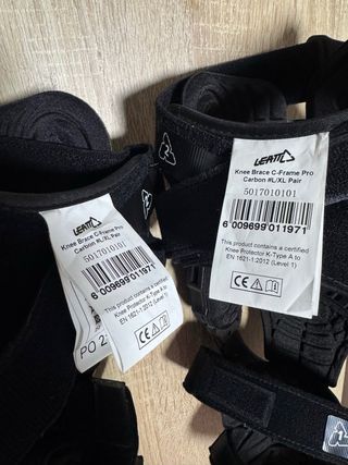 Rodilleras Leatt C-Frame Pro Carbon