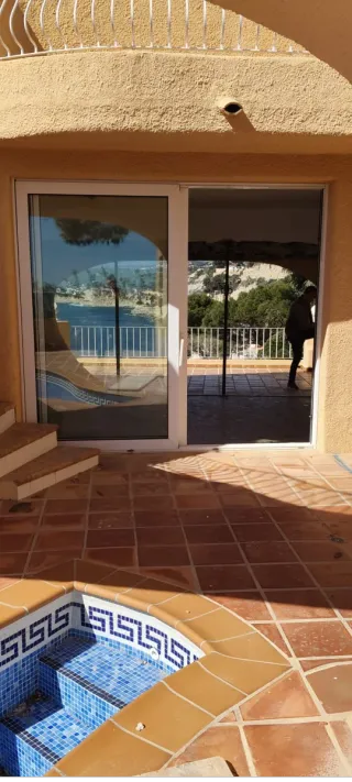 Balconera alum. 2 hojas correderas climali 290*244