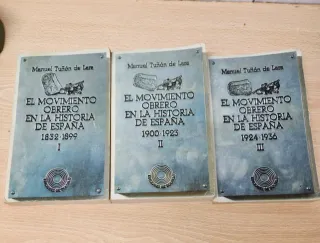 El movimiento obrero en la historia de España.