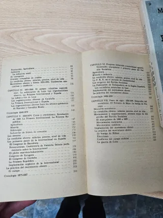El movimiento obrero en la historia de España.