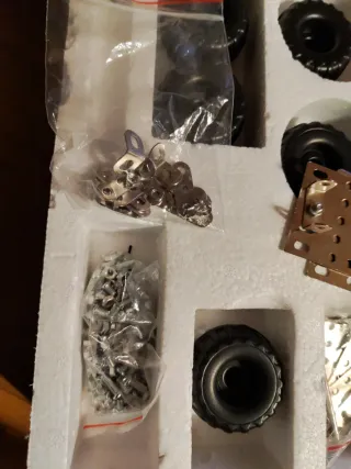 Camion Grua Construzione Metallo Dinova 278 Pezzi