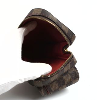 Louis Vuitton Damier riñonera cinturon piel