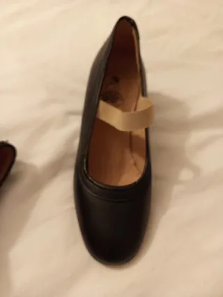 Zapatos de flamenco negros