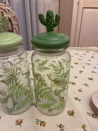 Barattoli conservazione alimenti con decoro