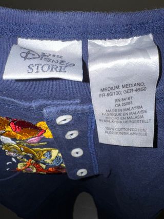 Camiseta Disney Hombre Azul Multicolor