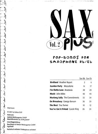 COLECCIÓN SAXOFÓN ANTHOLOGIE Vol.4