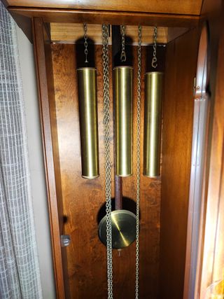 OROLOGIO A PENDOLO LEGNO CLASSICO 240CM Vendo eleg
