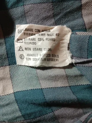 Camicia a quadri uomo