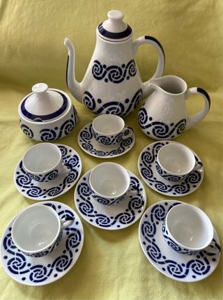 Juego de Café Sargadelos Cerámica