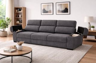 Sofá con asientos deslizantes NUEVO