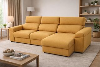 Sofá con asientos deslizantes NUEVO