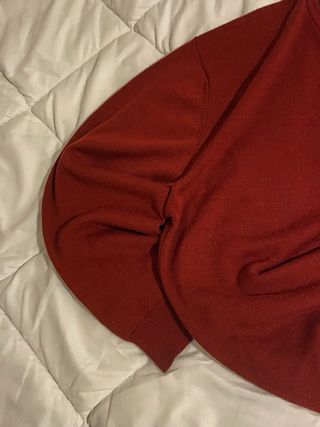 Jersey Lacoste Vintage 90s Burdeos Talla XL