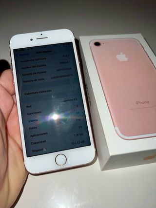 Iphone 7 128GB — Batería 100% — Muy cuidado
