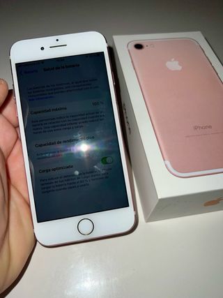 Iphone 7 128GB — Batería 100% — Muy cuidado