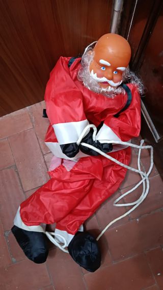 Muñeco Papá Noel inflable