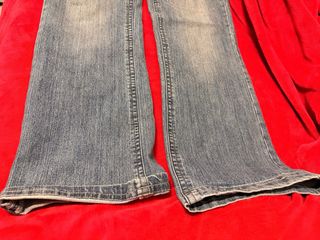 Pantalón vaquero vintage azul oscuro