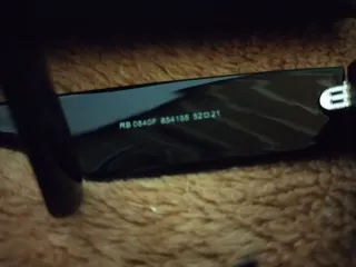 Ray-Ban Mega Wayfarer RB0840F en color negro.