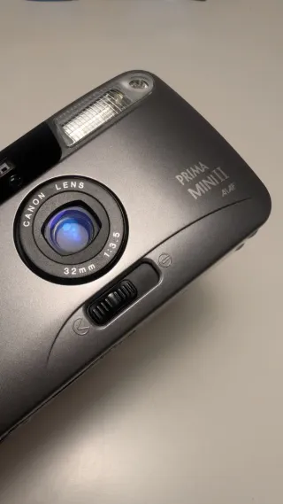 Canon Prima Mini II (probada con carrete)