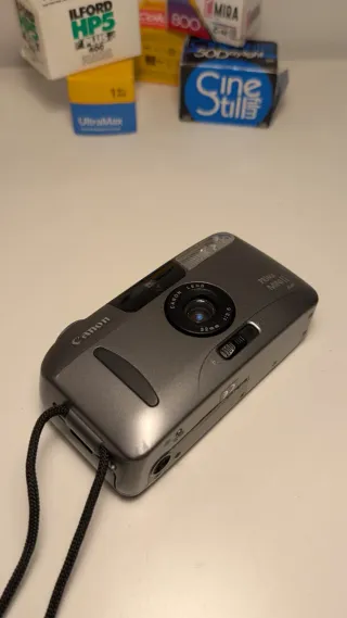 Canon Prima Mini II (probada con carrete)