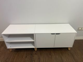 Pack Salón: Mesa, 4 Sillas, Mueble TV, Mesa Centro