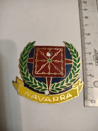Chapa Navarra Antigua per moto vespa