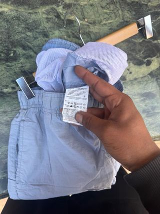 Bañador Stone Island Talla S Gris